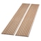 Ejoy Acoustic Vinyl Wall Cladding Siding Board, 12.6 x 106 x 0.8, 2PK LACP_021 - alternate 1